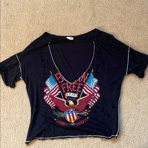 Emory Park Born Free Cut Out T-shirt